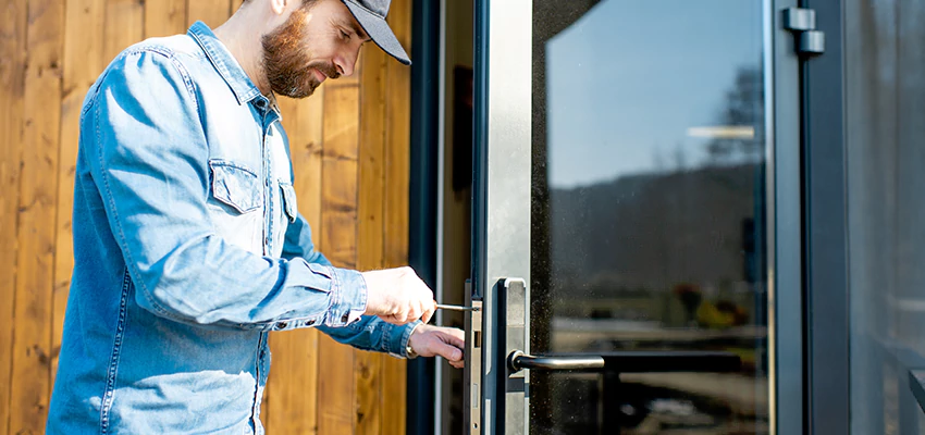 Frameless Glass Storefront Door Locks Replacement in Alameda, CA
